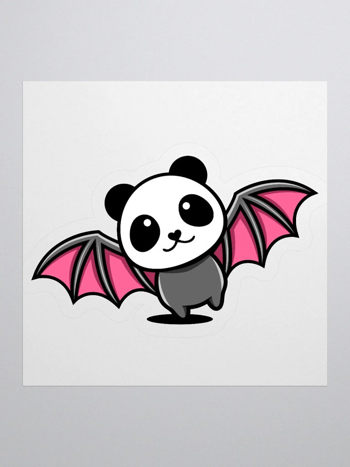 Panda Bat Sticker product image (2)