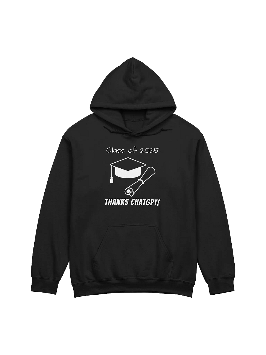 Graduation Class of 2025 THANKS CHATGPT - Funny Meme - Gildan Classic Hoodie product image (4)