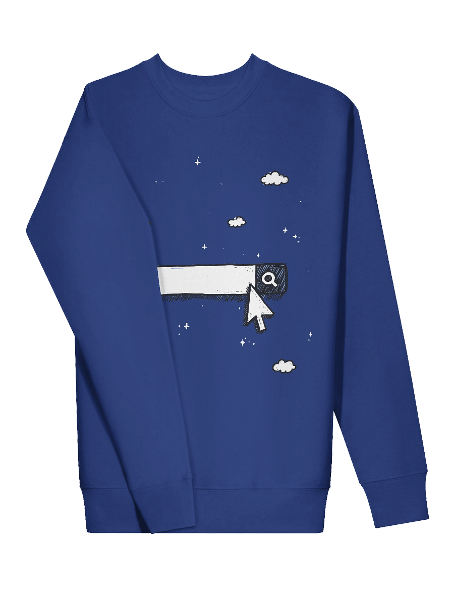Starry Night Search Bar Design Premium Sweatshirt product image (21)