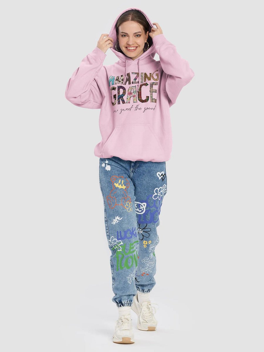 Amazing Grace Patterned Hoodie product image (4)