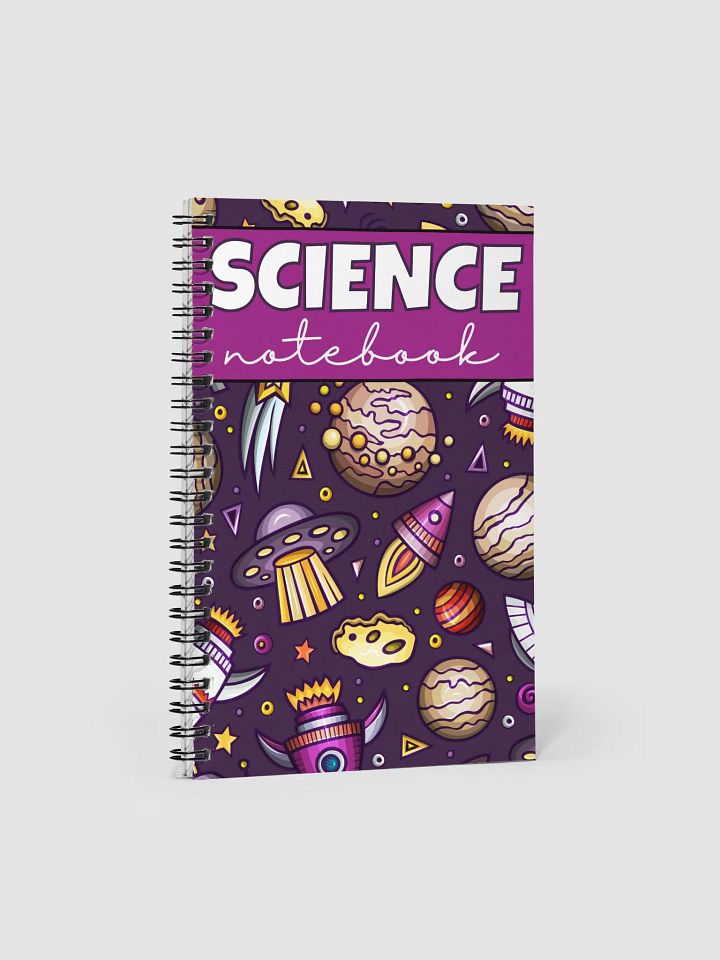 Galactic Adventures Spiral Notebook product image (1)