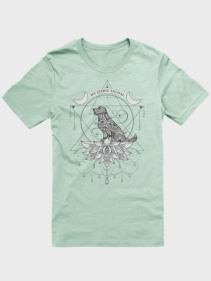 Seated Dog Spirit Animal Mandala T-Shirt - Boho Pet Lover Tee product image (4)