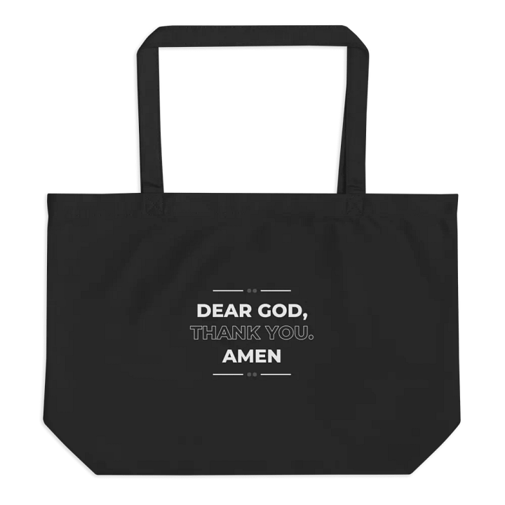 Dear God, Thank you Tote Bag product image (1)