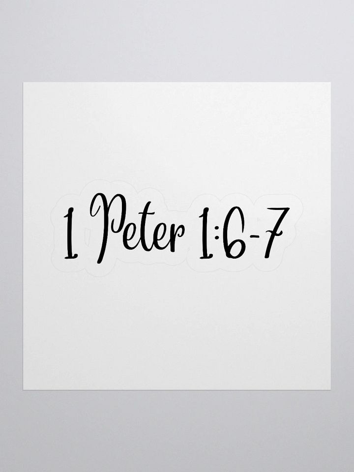 1 Peter 1:6-7 product image (1)
