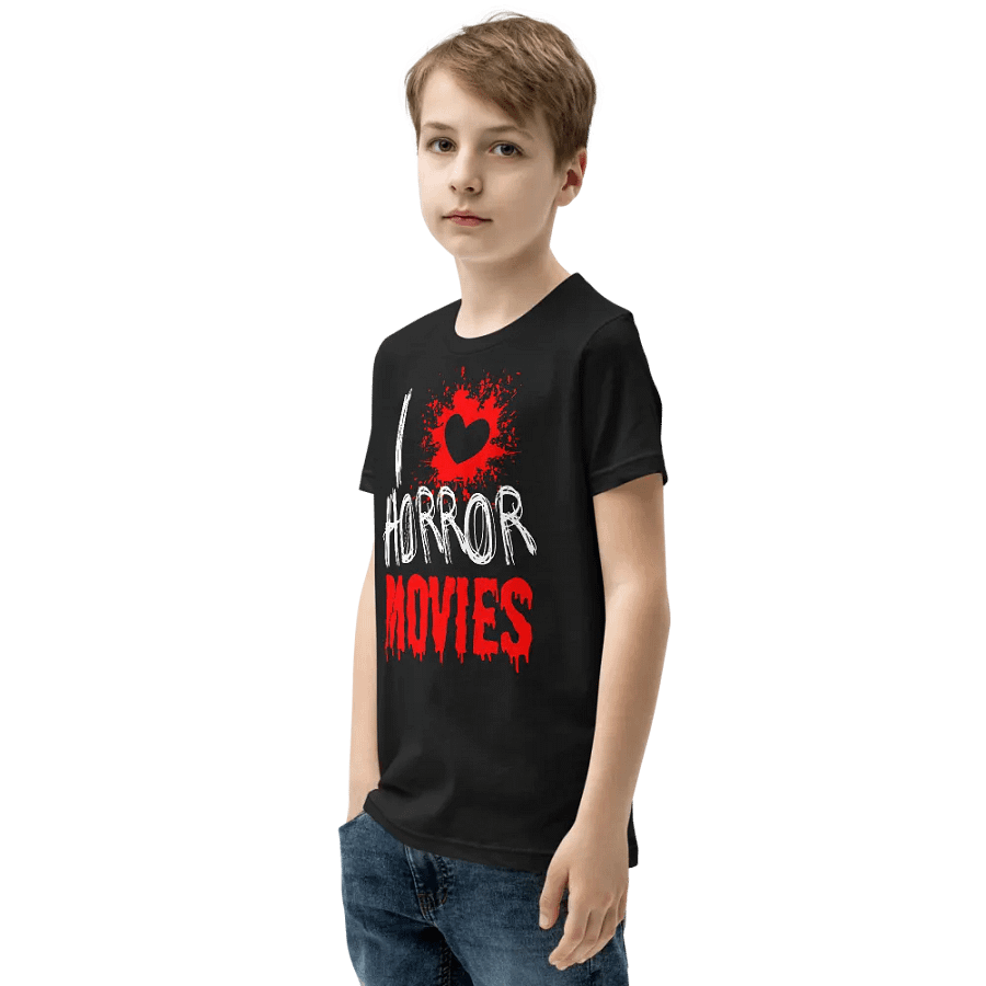 I Love Horror Movies T-Shirt For Kids product image (7)