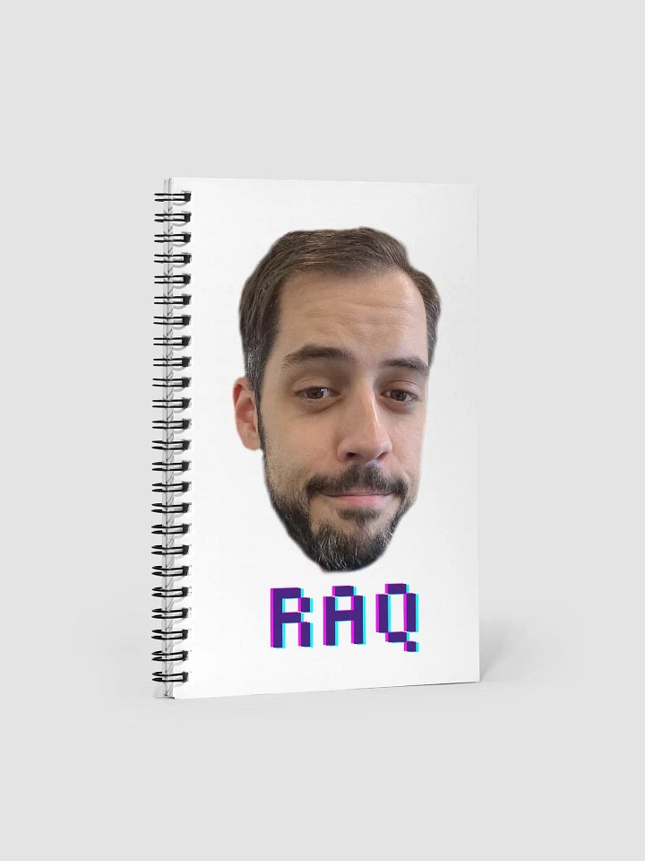 Raq Face/Kiss Logo Notebook product image (1)