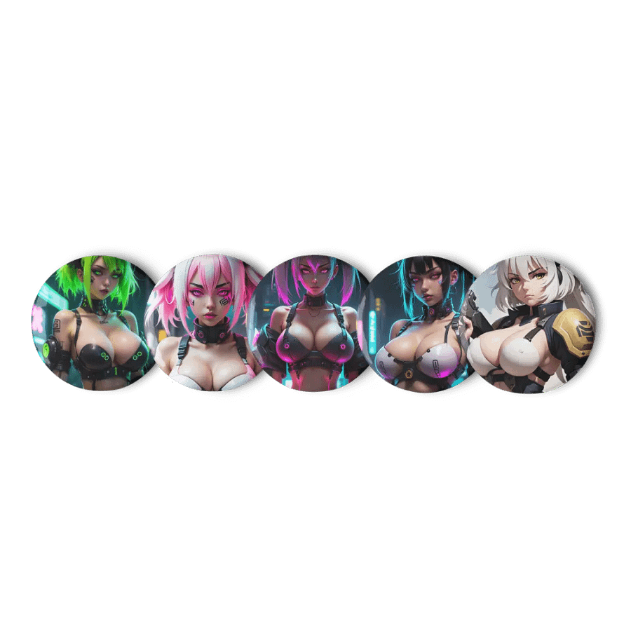 Radiant Collection: Set of Pin Buttons product image (6)