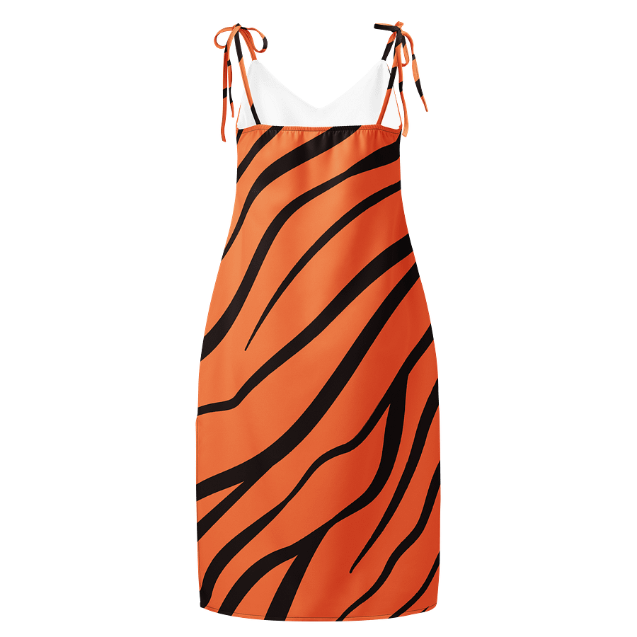 Tiger Stripes Flow: All-Over Print Slip Dress product image (2)