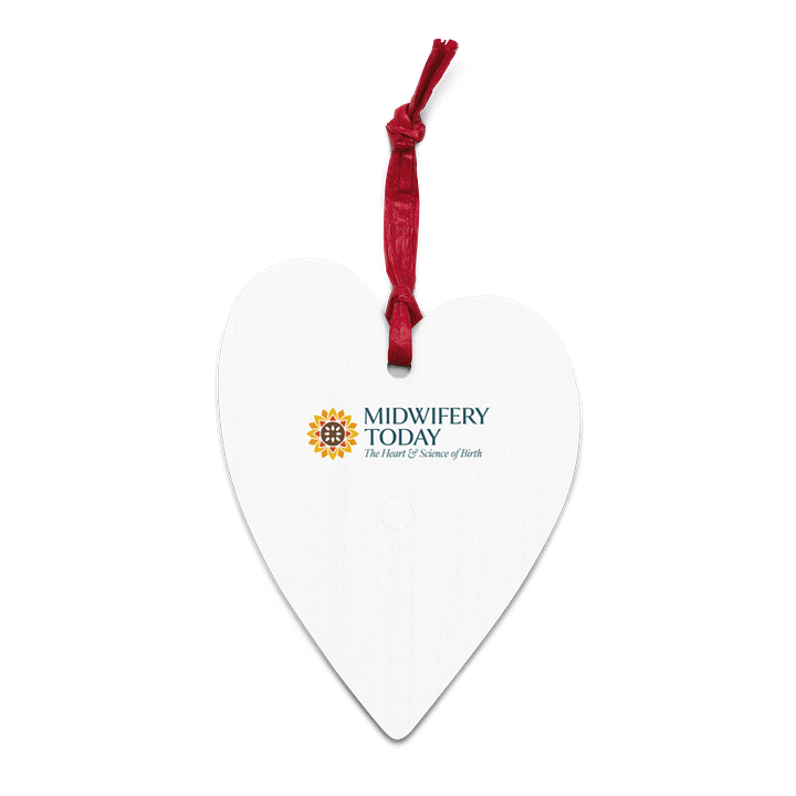 Midwifery Today Heart Ornament product image (2)