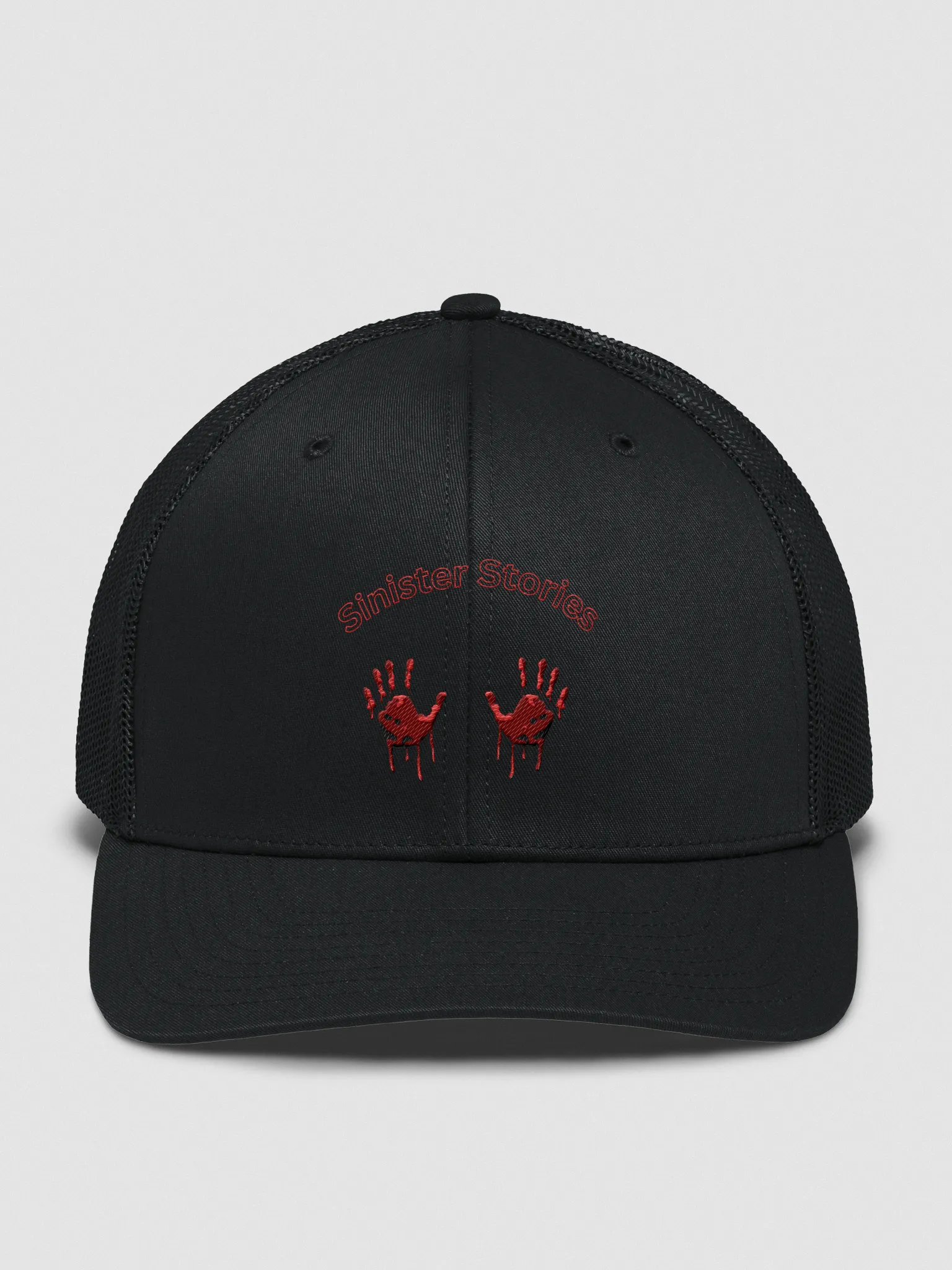 Sinister Stories Trucker Hat – “Marked by Fear” Edition product image (1)