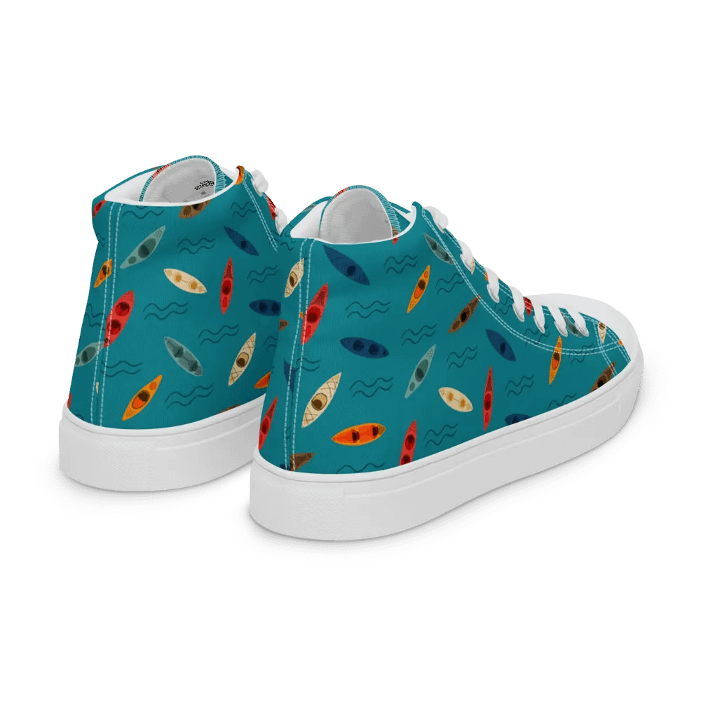 Wave Rider - Mens High Top Canvas Shoes product image (10)