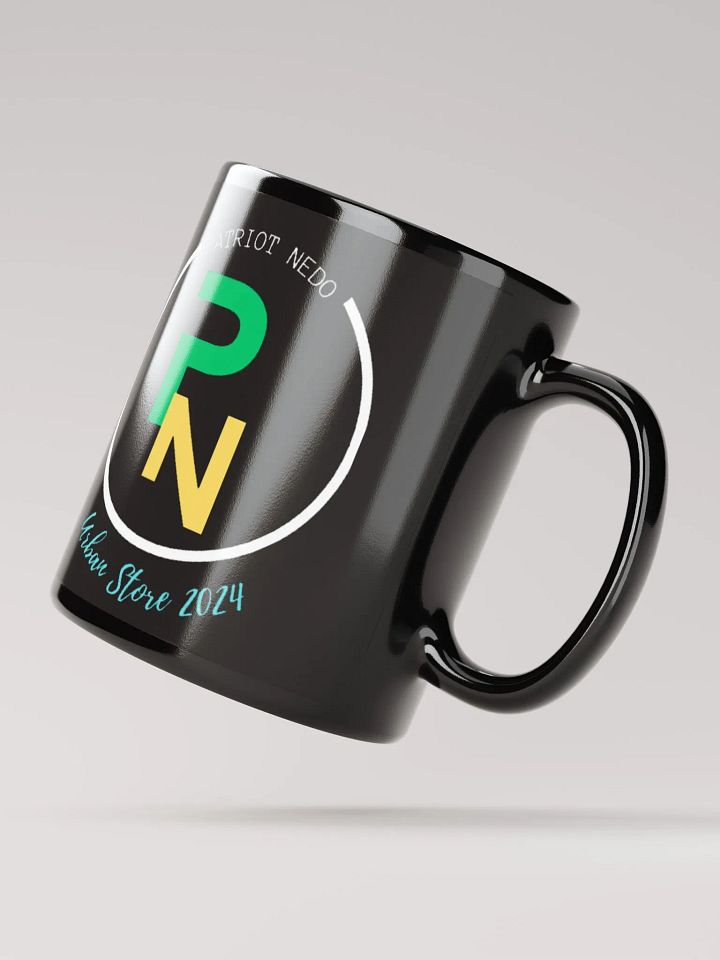Patriot Nedo Store 100% Black Glossy Mug product image (4)