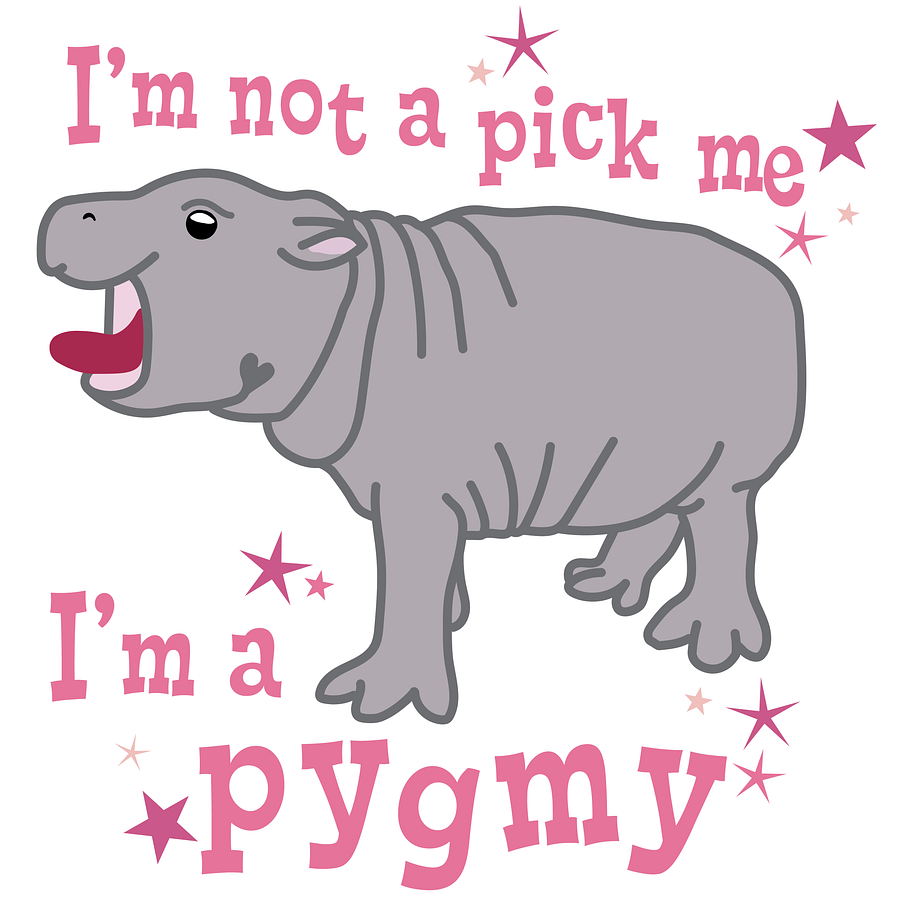 I'm a Pygmy Sticker | Moo Deng Inspired Merch product image (1)