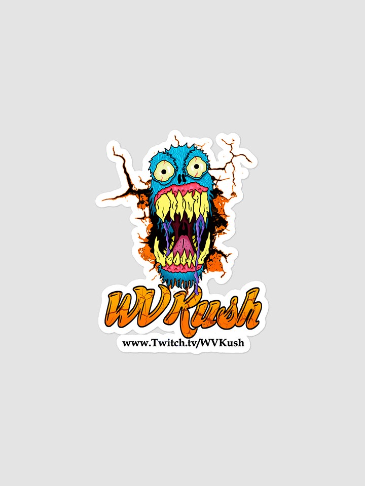 WVKush Abominable Logo Sticker product image (1)