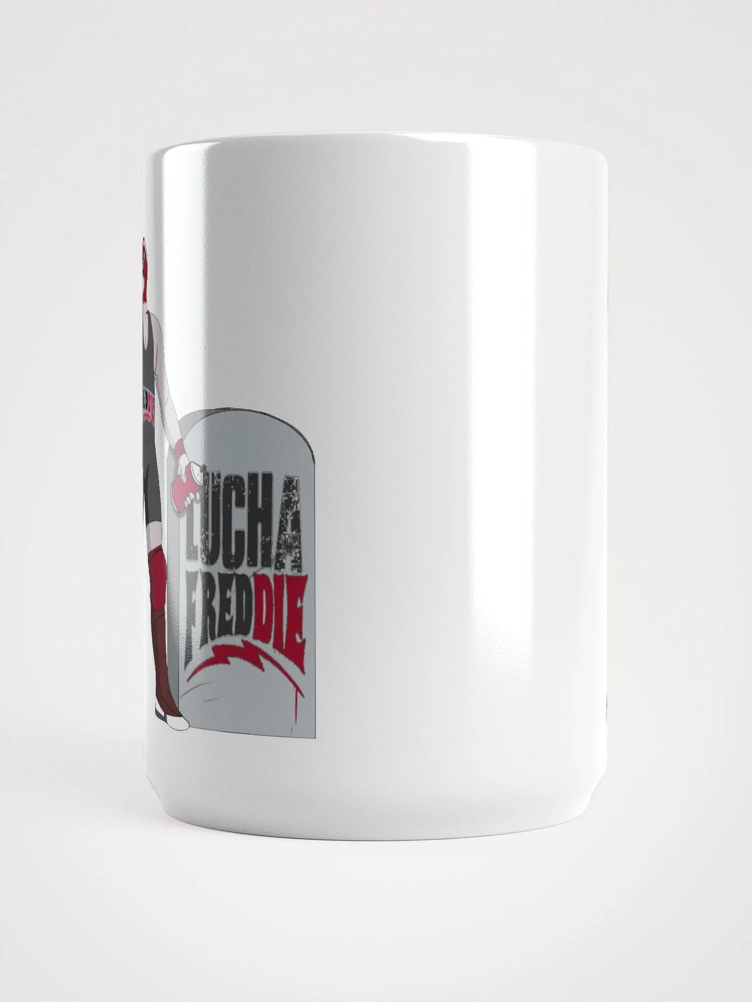 LuchaFredDIE gravestone mug product image (5)