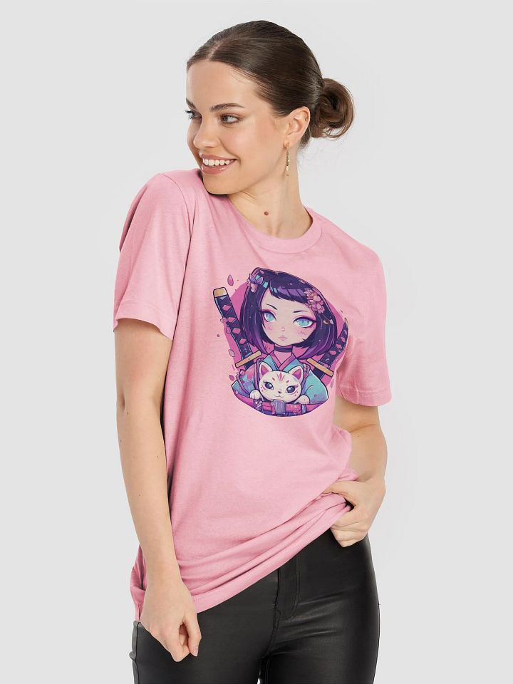 Kawaii Ninja Girl Anime T-Shirt product image (2)