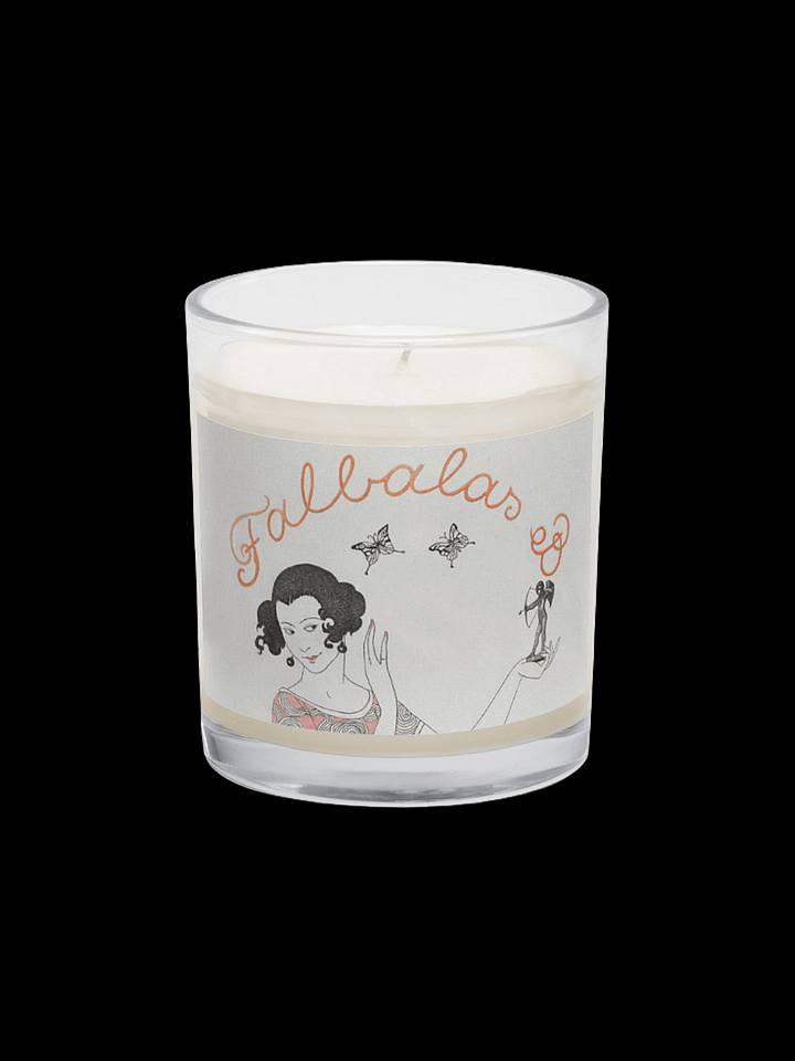 Muse. Soy Wax Candle In A Clear Glass Jar. product image (2)