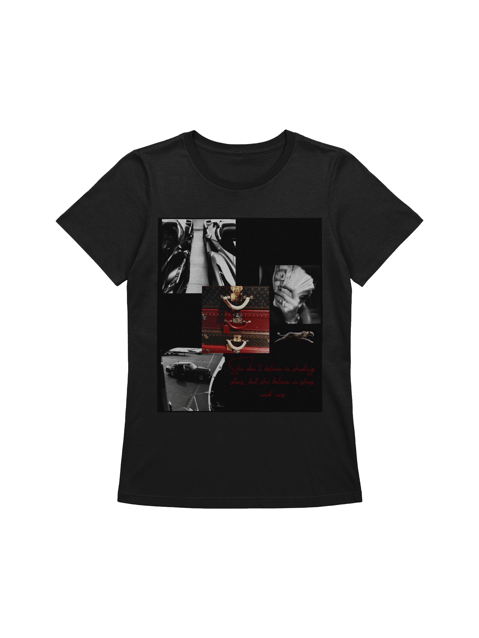 Luxury Lifestyle Collage Women's T-Shirt product image (2)