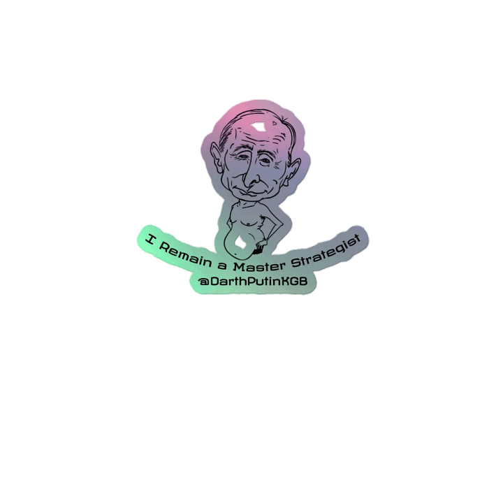Master Strategist Holographic Stickers product image (2)