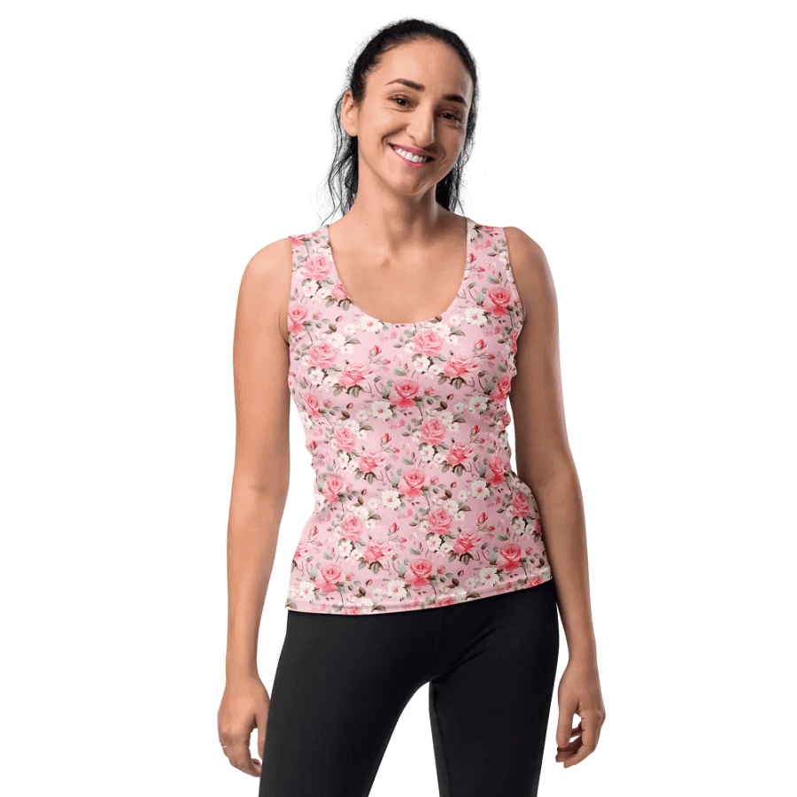Cherry Blossoms Bliss Tank Top product image (2)