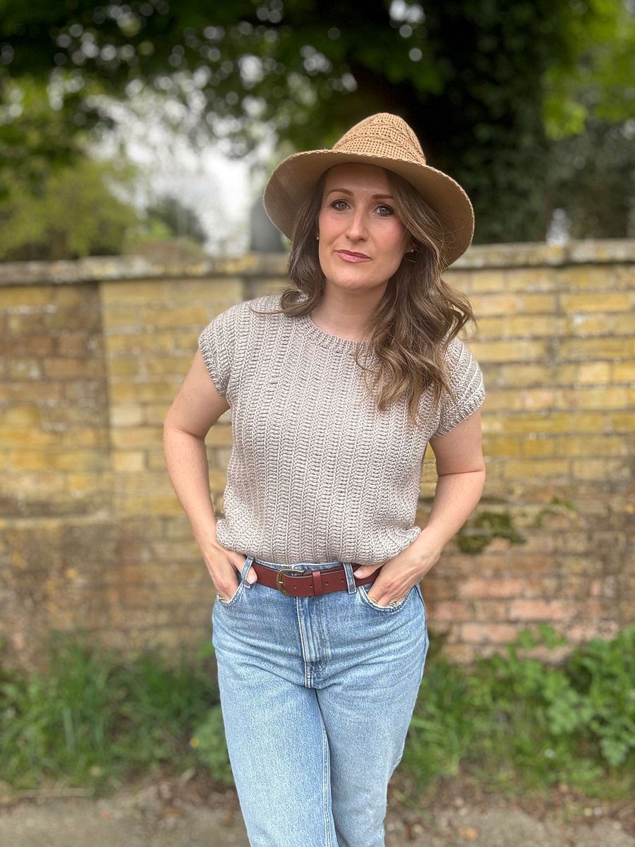 CROCHET PATTERN & VIDEO / Treble Tee Top Pattern, Sizes Xs-5X, Video Tutorial, Comfy, Easy Summer T Shirt Pattern product image (6)