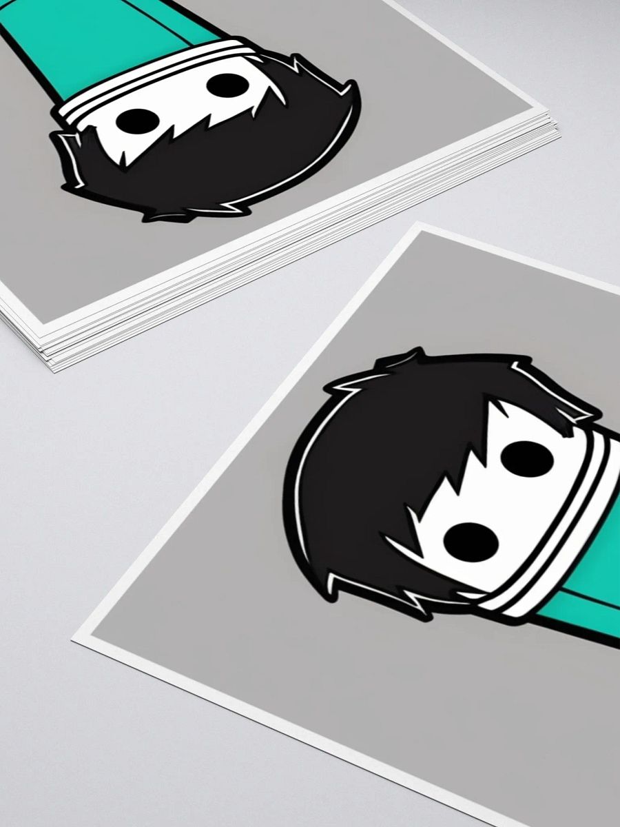 Cup Character Kiss Cut Stickers product image (3)