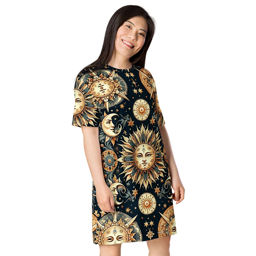 All-Over Print T-Shirt Dress product image (8)