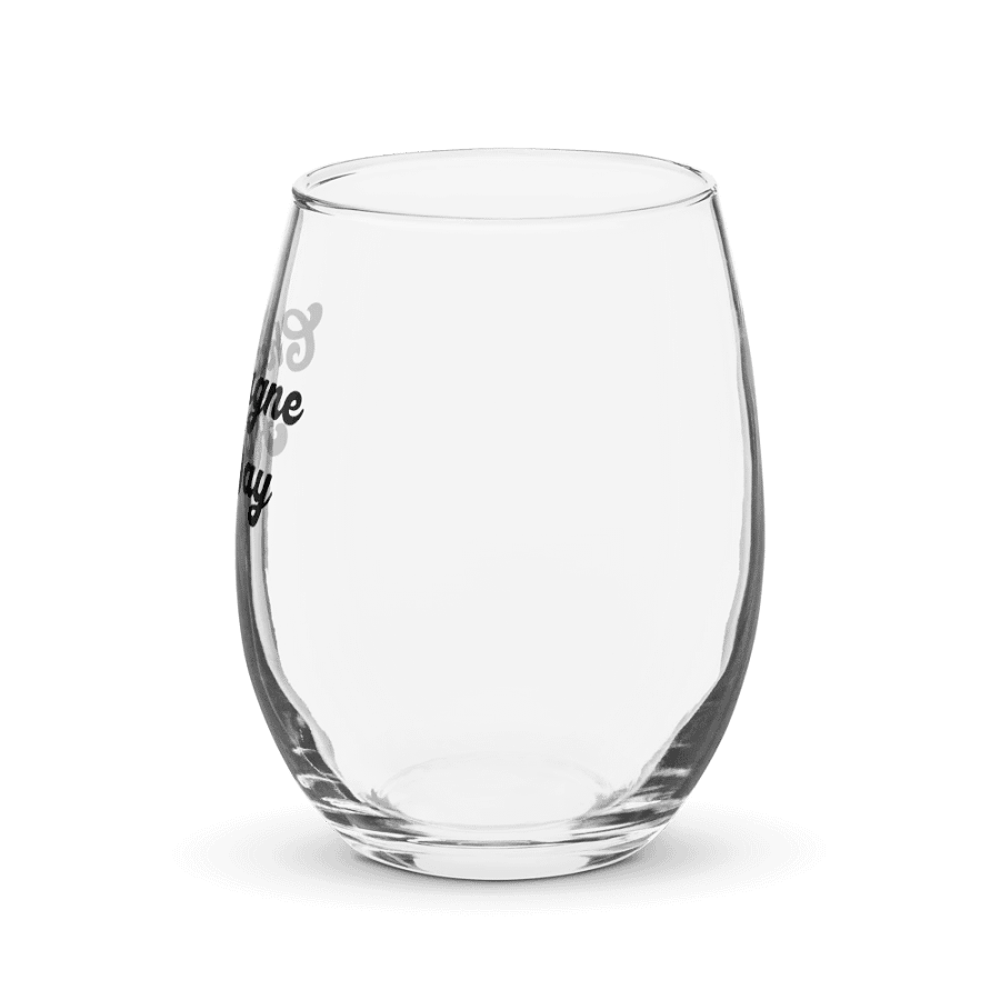Champagne All Day Wine Glass - Wine Inspired Glassware for Wine Lovers product image (3)