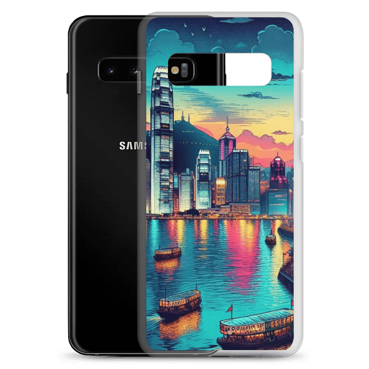 Clear Case for Samsung® | AI Design Hongkong city product image (20)