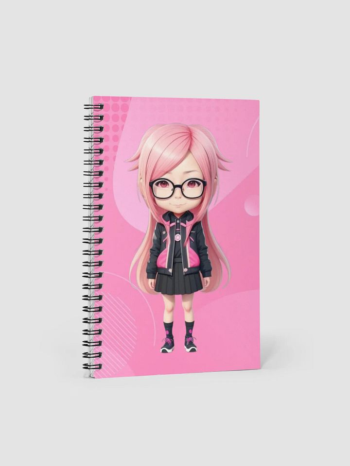(PINK CHIBI) K Spiral Notebook product image (1)