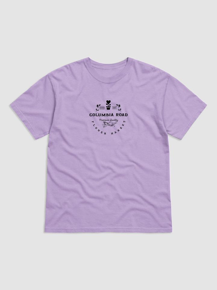 Columbia Road Market Heavyweight Cotton T-Shirt (Orchid) product image (1)