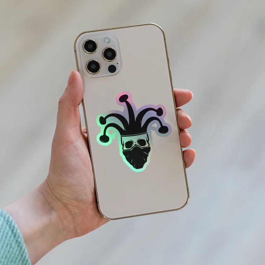 Dead Jester - Holo sticker product image (6)