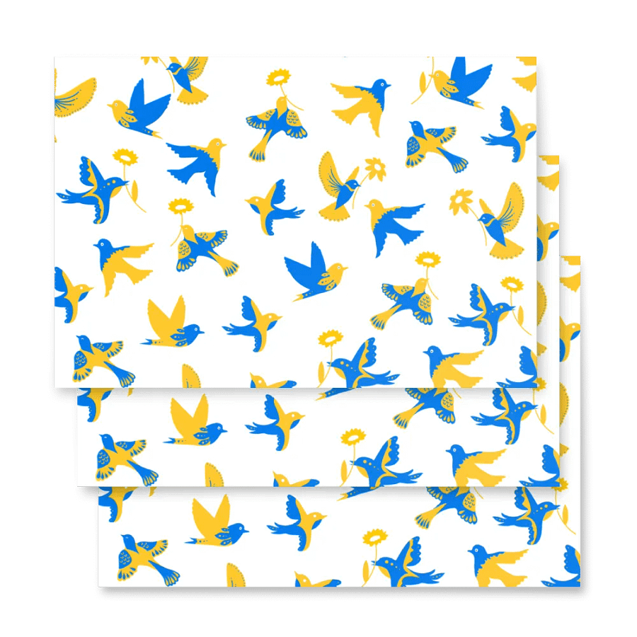 Harmony of Birds Wrapping Paper Set product image (4)