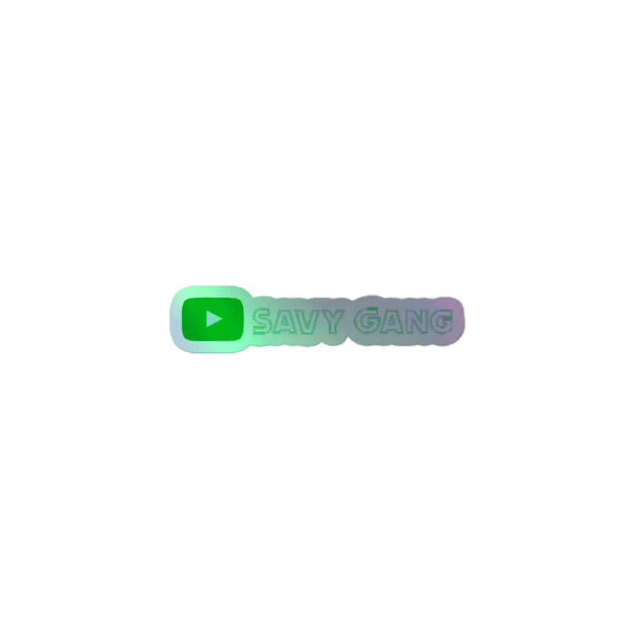 Green SAVYGANG Sticker product image (1)