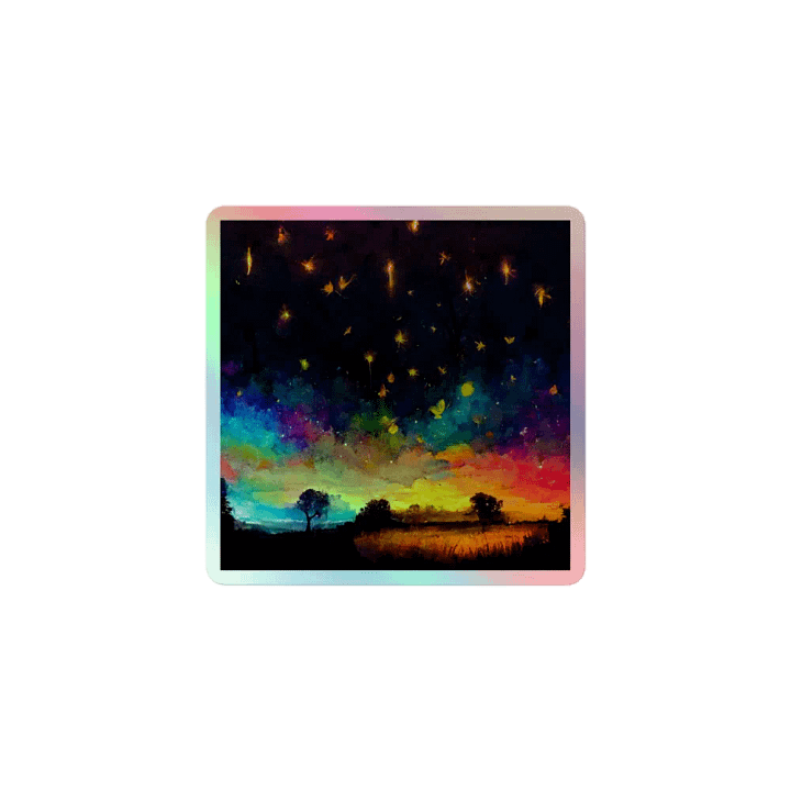 Twilight Dreams Holographic Sticker Sheet product image (1)