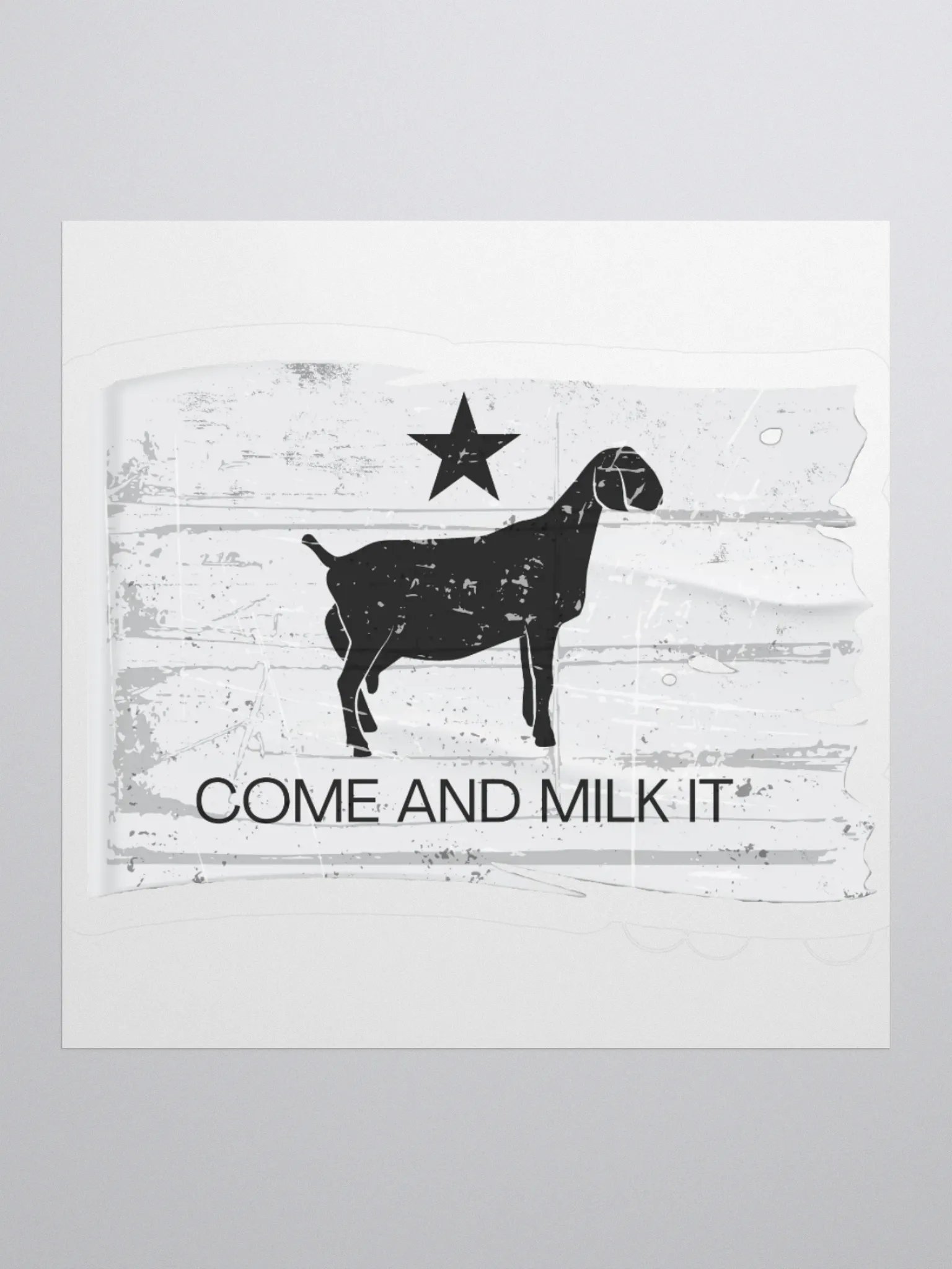 Rebel Goat Kiss Cut Stickers product image (1)