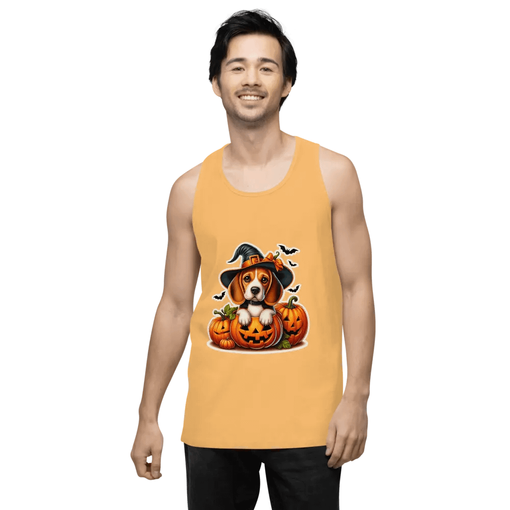 Halloween Pumpkin Beagle - Tank Top product image (100)