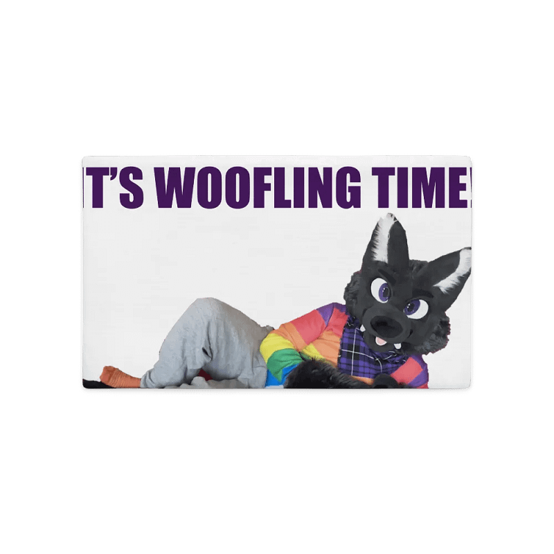 It's Woofling Time Pillow