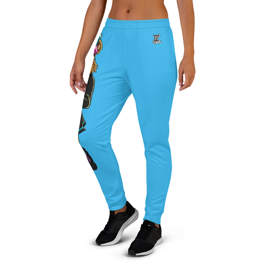 Standing Girl Bear Light Blue Joggers product image (3)