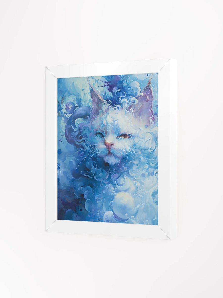 Nebula Cat Serenity Framed Poster product image (3)