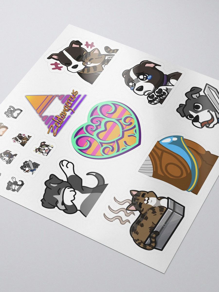 Pet Emotes Sticker Sheet product image (3)