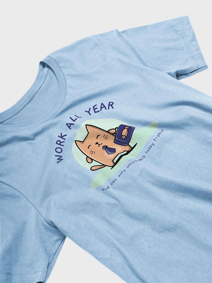 Labor Day Working Cat T-Shirt product image (2)