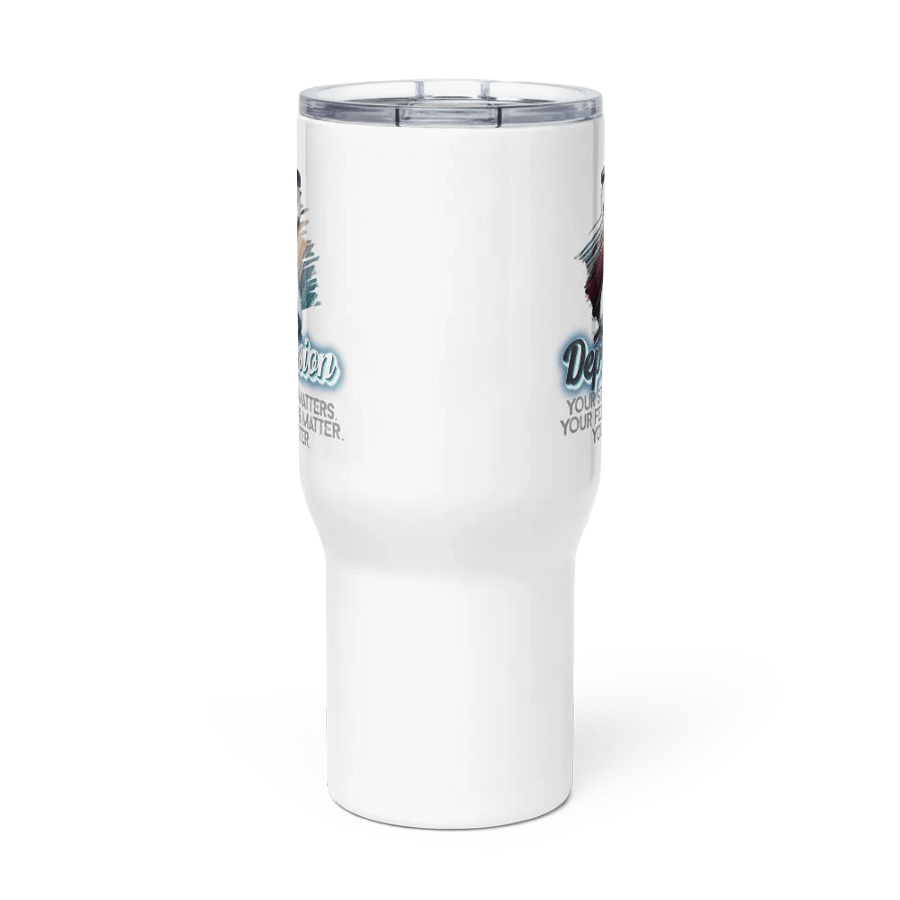 Depression #1 Travel Mug with a Handle product image (3)