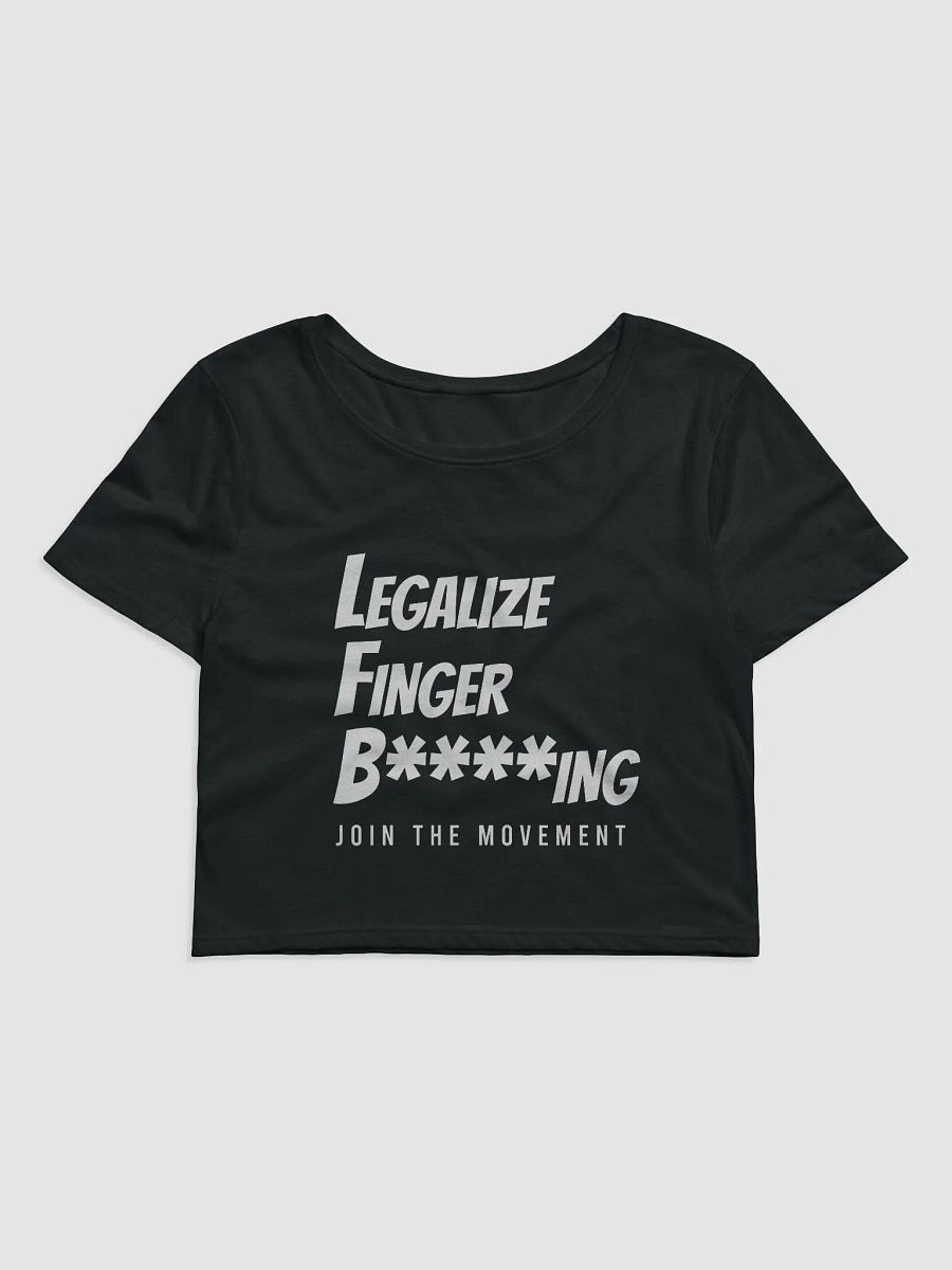 Legalize Finger B****ing Crop Top product image (2)