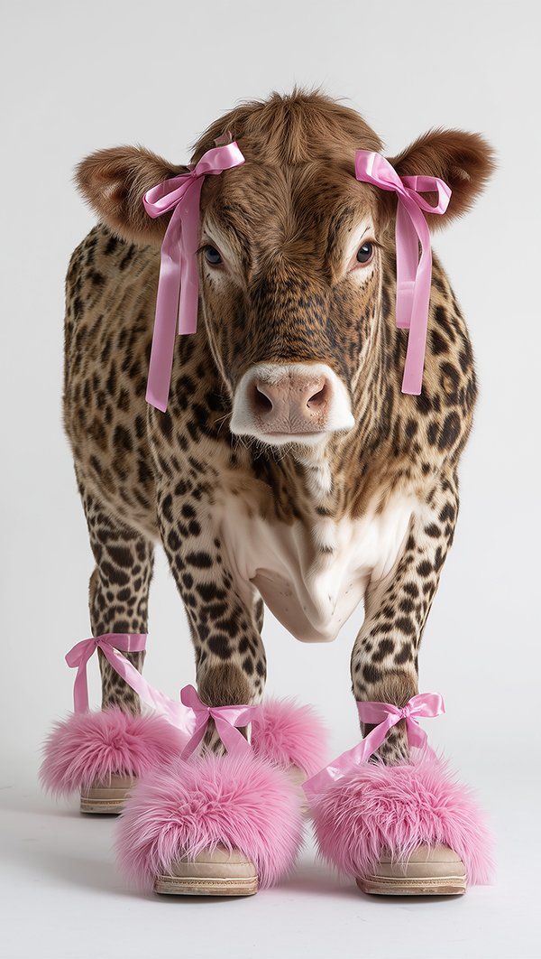 Glam Cow - Canvas product image (1)