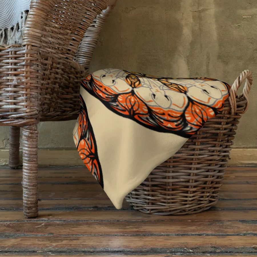 Mandala Elephants Throw Blanket product image (12)