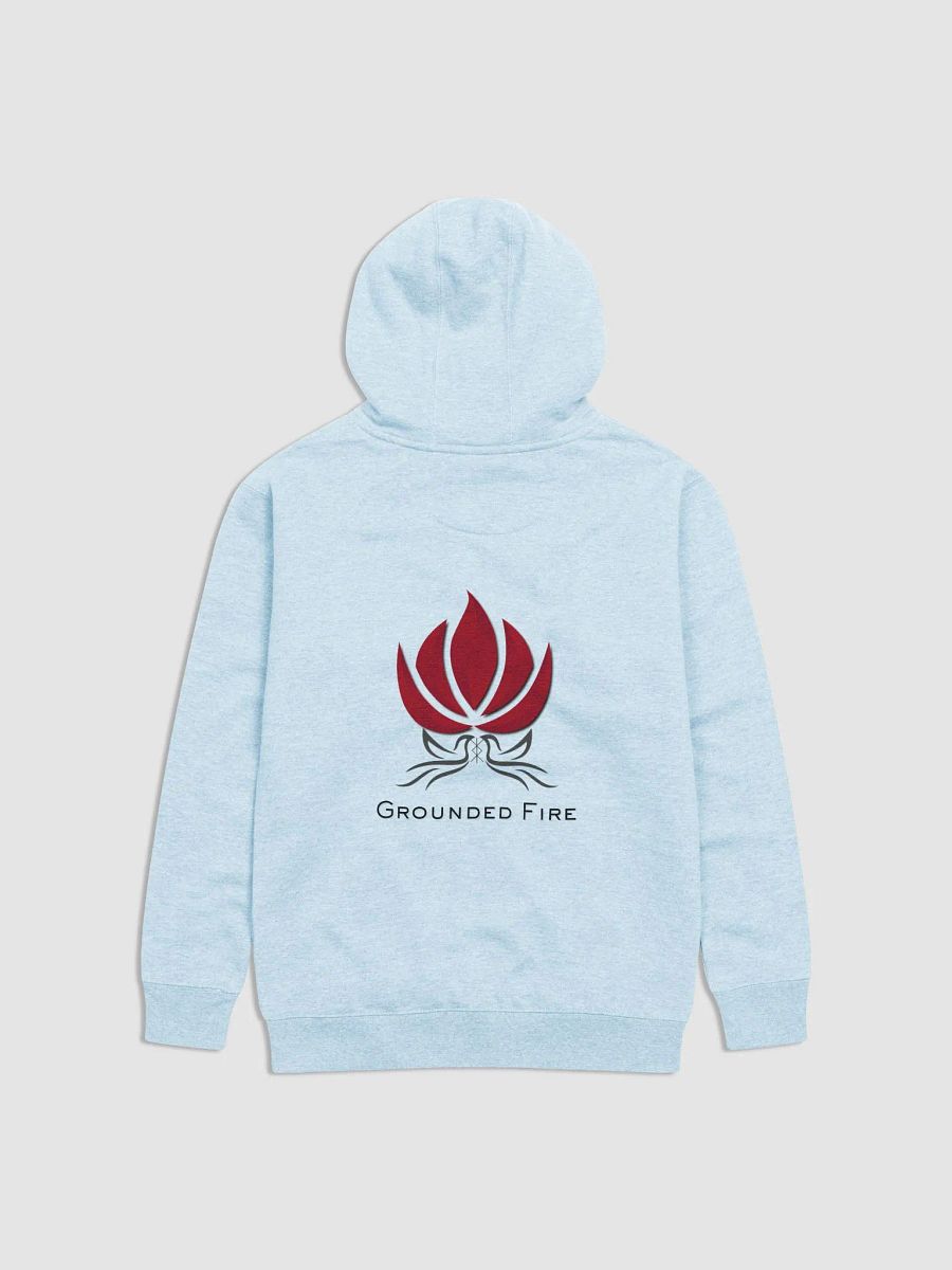 Grounded Fire Logo Hoodie Dark Text product image (19)
