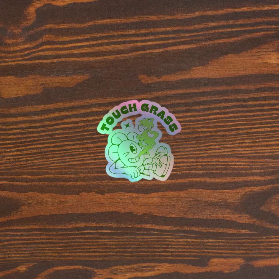 Touch Grass Sticker product image (3)
