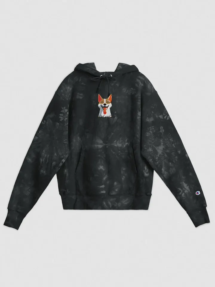 Woof woof Champion Tie-Dye Hoodie product image (1)