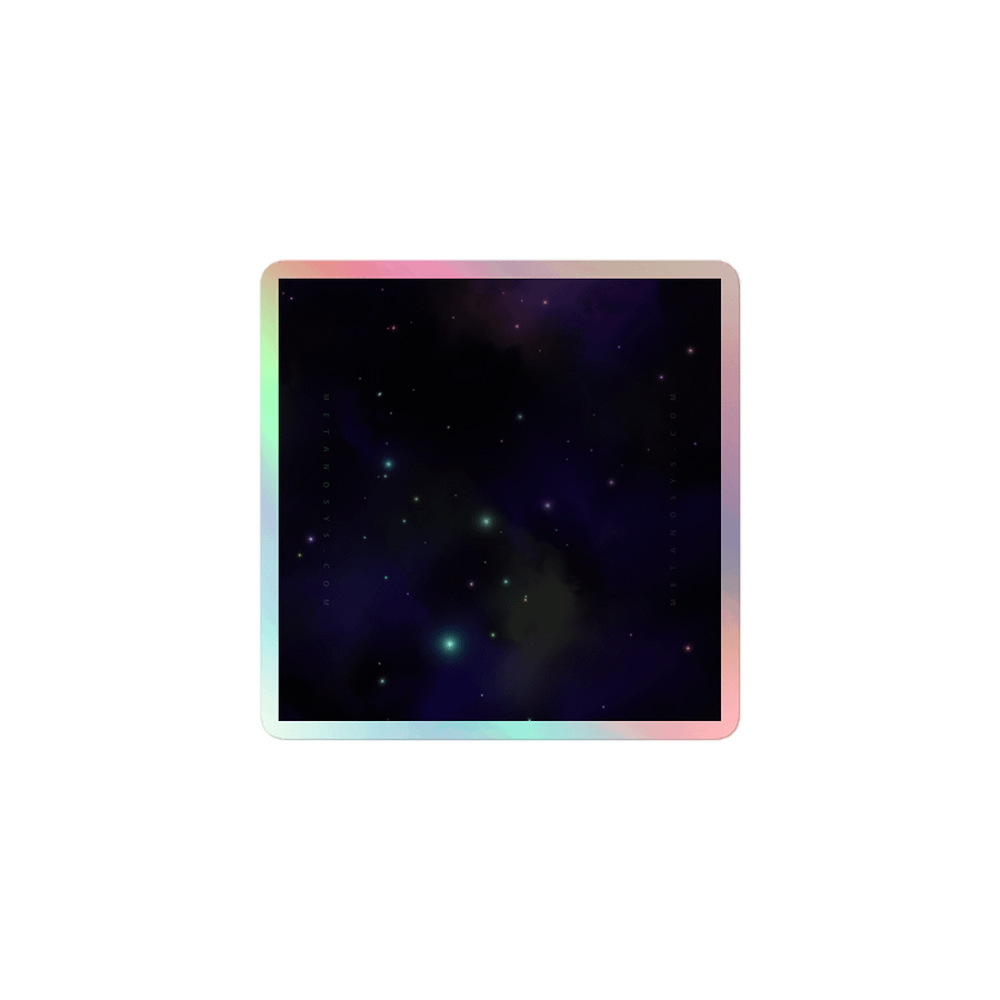 Nebula BIO1 Holographic Sticker Sheet product image (1)